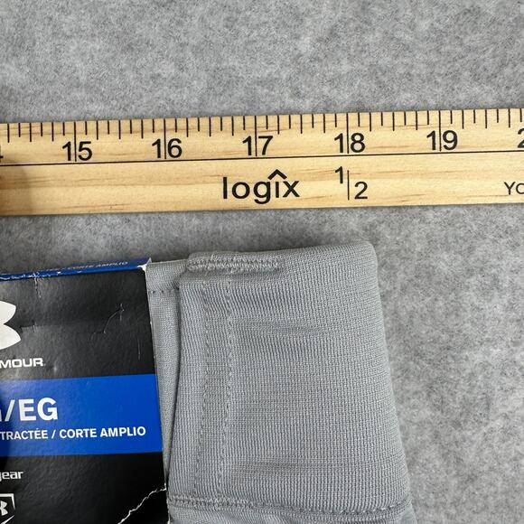 Under Armour HeatGear Baseball Pants Men XL Loose Relaxed Fit Gray Elastic Waist - Picture 13 of 16